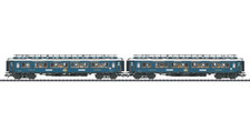 TRIX 24796 - ORIENT EXPRESS - COMPANY CIWL BED WAGONS - H0 - TOP (AS-5625)