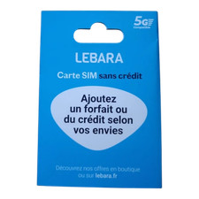 Carte SIM Prépayée LEBARA