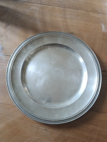 Silver dish 800 19th century