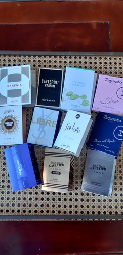 Lot échantillon parfums - d'échantillon,