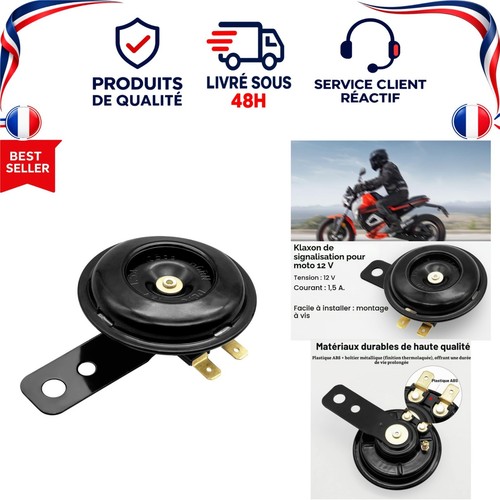 Klaxon moto 12v universel - universel, 105