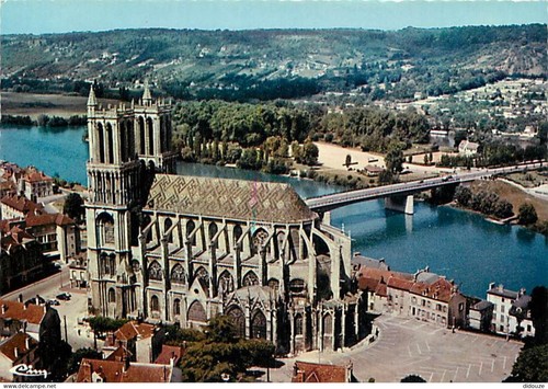 Carte postale mantes la - carte,