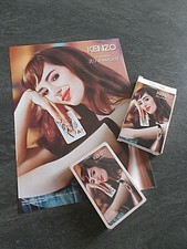 Publicité papier Parfum. Perfume ad Jeu d'Amour de Kenzo 2014 + jeu de cartes