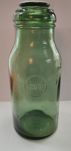 Ancien bocal bouteille - ancien,