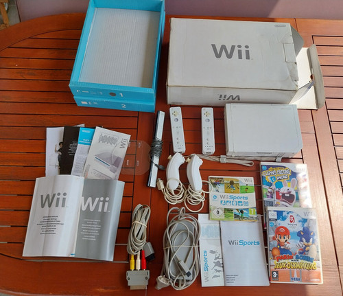 Console nintendo wii boite - console,