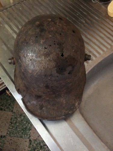 Casque allemand ww1 - allemand,