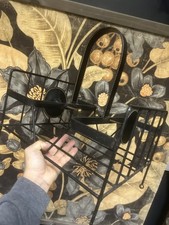 Jacques Adnet Porte Revue Cuir Surpiqûres Ancien Art Deco Vintage Design