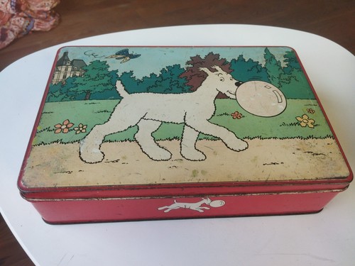 Tintin milou boite ancienne - ,