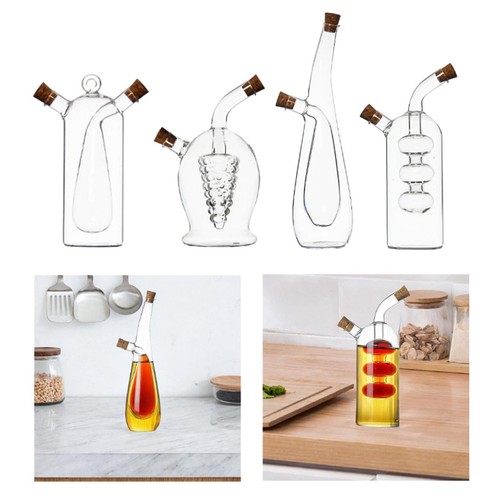Bouteille verre pour huile - pour,