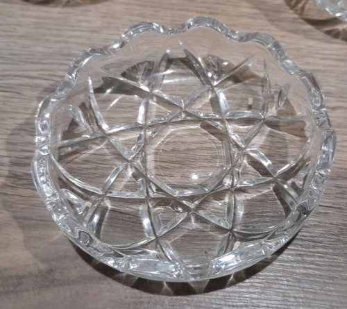 Verre cristal coupe vide-poche