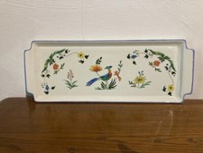 Plat à cake Gien faïence