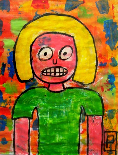 Tableau art contemporain - art, contemporain,