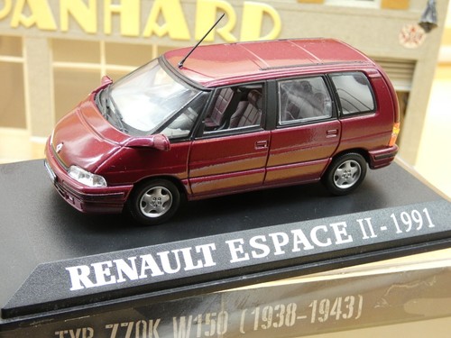 Renault espace 1991 43 - renault, 1/43