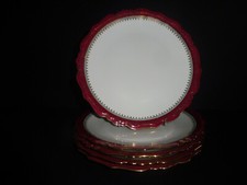 Lot de 5 assiettes plates