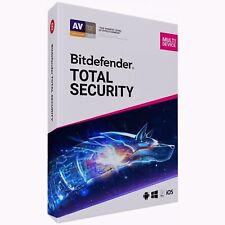 Bitdefender Total Security 2025 - 3 Years 3 Devices 