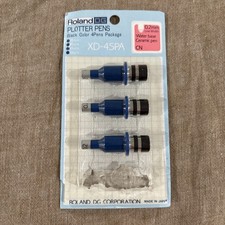 NOS Roland DG Plotter Pens Black Color 0.2mm Line Width XD-4SPA (3 in Pack)