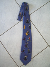 Jolie cravate fantaisie bleue