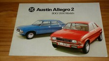Catalogue AUSTIN ALLEGRO 2 de