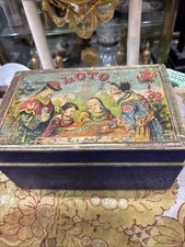 antique lottery games toy Chinese decor era 1900