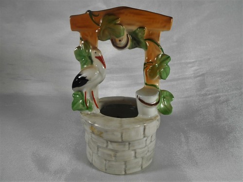 Figurine heron - (,
