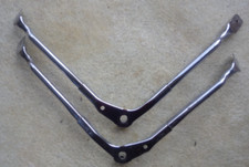 Supports de garde-boue avant pour  SUZUKI VanVan RV 50 1974 droit et gauche BE.