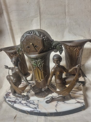 Pendule ancienne signée - ancienne,