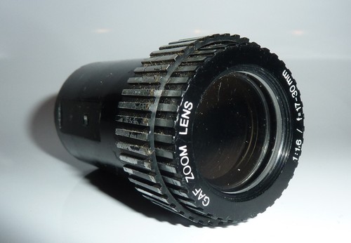 Objectif zoom gaf mm - zoom, 17-30
