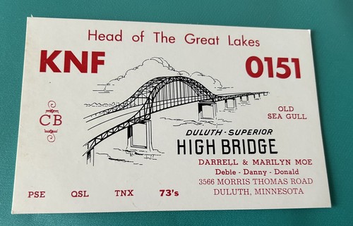 Radio qsl post card - qsl,