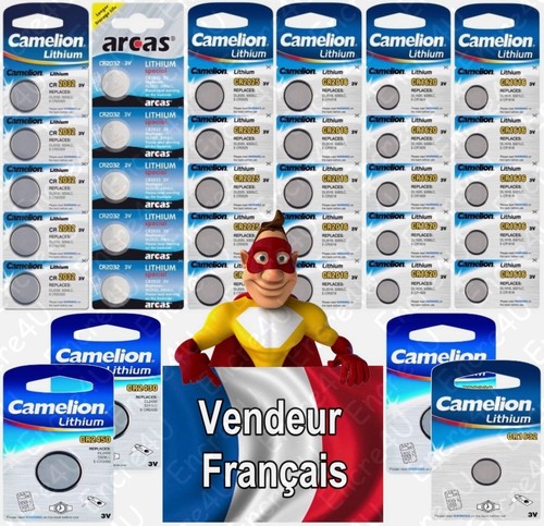 Piles boutons cr2450 dl2450 - boutons,