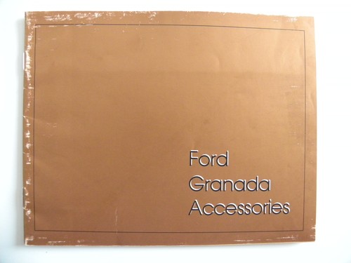 Brochure ford granada - ford,