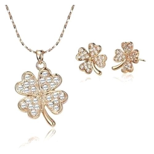 Parure femme trèfle - femme, 4