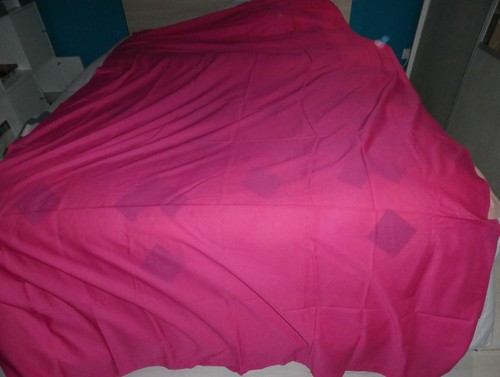 Drap plat rose - drap, pour