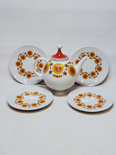 Théière assiettes a - +,