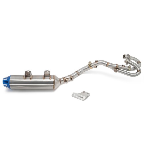 Full exhaust pipe - pipe, aluminum