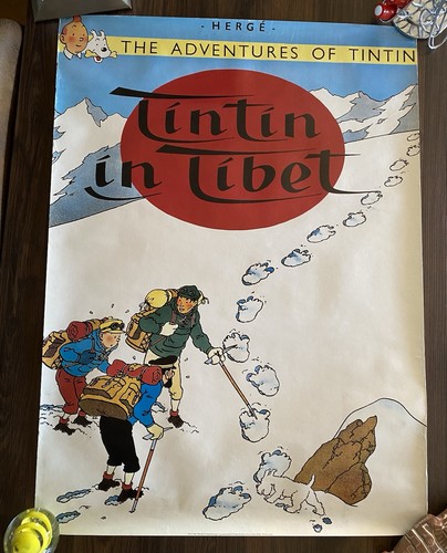 Affiche poster hergé tintin - affiche,