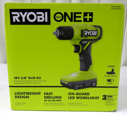 Ryobi 18v one - 18v, 3/8"