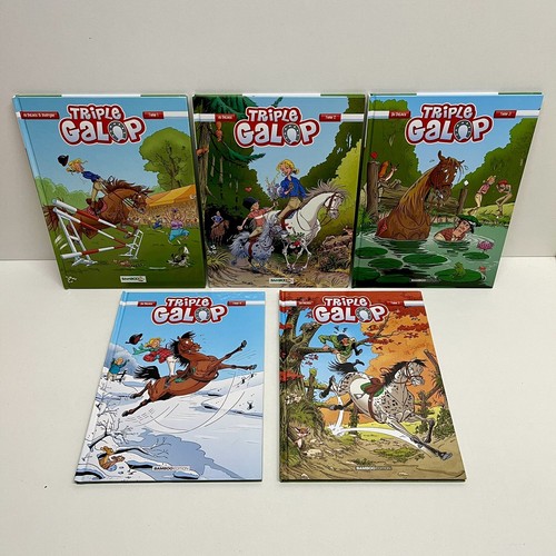 Bandes dessinées triple - dessinées,