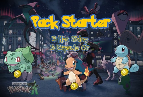 Légendes pokémon - pokémon, za