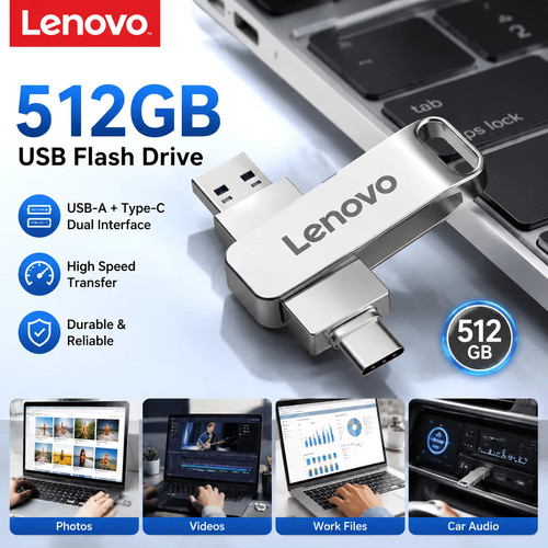 Clé usb type otg lenovo - type,