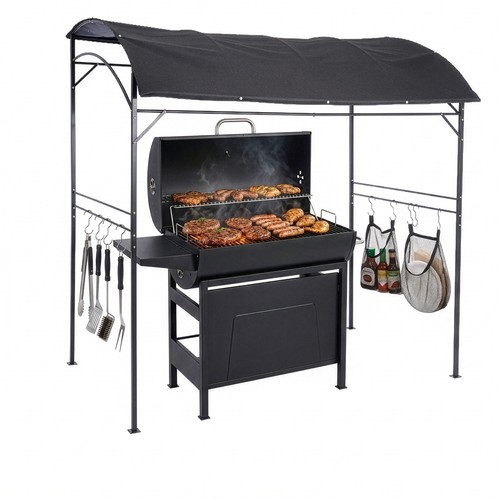 Pavillon barbecue abri - pavillon, barbecue,