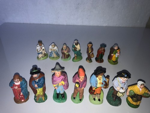 Anciens santons provence - santons, en