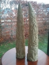 2 défenses d'éléphants en