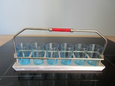 PORTE-VERRES EN METAL ET 6