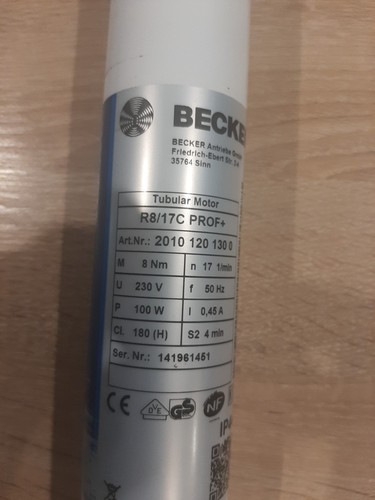 Moteur volet roulant becker - moteur,