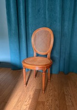 Chaise mérisier et canelé