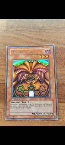 Yugioh exodia interdit - exodia, l'interdit