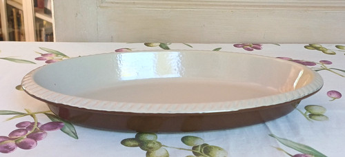 Creuset plat ovale - ovale, four