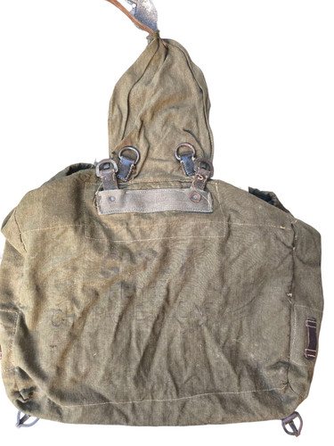 Large green canvas - large, backpack