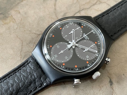 Swatch chrono wall - "wall, street"
