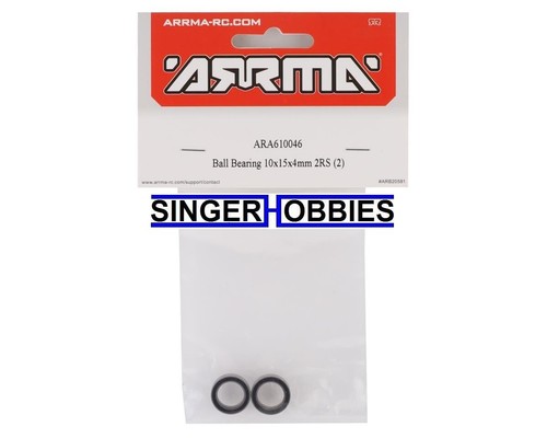 Arrma ara610046 10x15x4mm - arrma, ball